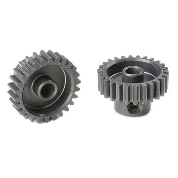 Corally 48 Dp Pinion Short Hard Anodised Al7075 26 Teeth Shaft Dia. 3.17mm (C-70426)