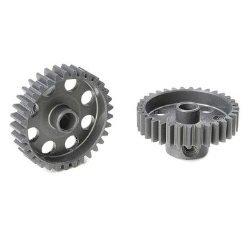Corally 48 Dp Pinion Short Hard Anodised Al7075 33 Teeth Shaft Dia. 3.17mm (C-70433)