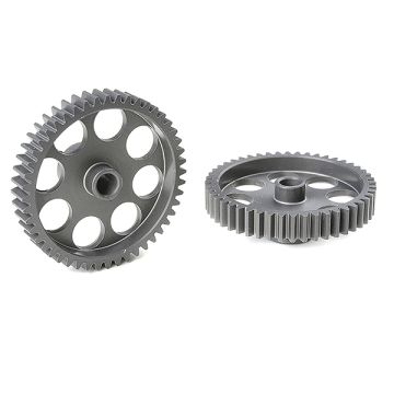 Corally 48 Dp Pinion Short Hard Anodised Al7075 48 Teeth Shaft Dia. 3.17mm (C-70448)