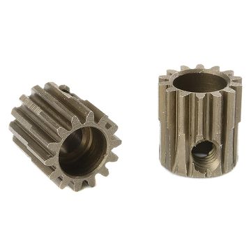 Corally 48 Dp Pinion Short Hardened Steel 14 Teeth Shaft Dia. 3.17mm (C-71414)