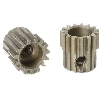 Corally 48 Dp Pinion Short Hardened Steel 15 Teeth Shaft Dia. 3.17mm (C-71415)