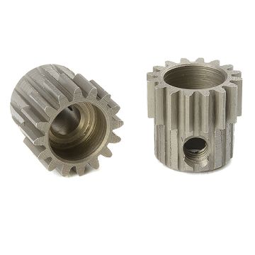 Corally 48 Dp Pinion Short Hardened Steel 16 Teeth Shaft Dia. 3.17mm (C-71416)