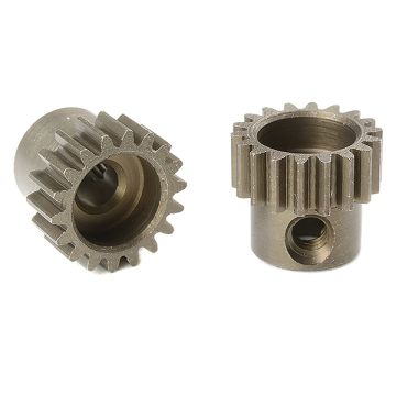 Corally 48 Dp Pinion Short Hardened Steel 18 Teeth Shaft Dia. 3.17mm (C-71418)