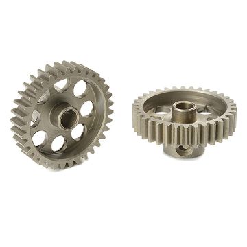 Corally 48 Dp Pinion Short Hardened Steel 34 Teeth Shaft Dia. 3.17mm (C-71434)