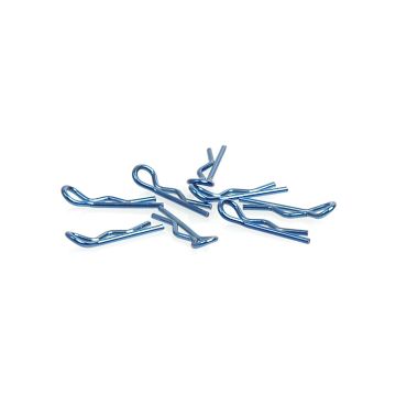 Core RC Small Body Clip 1/10 - Metallic Blue (8) (CR068)