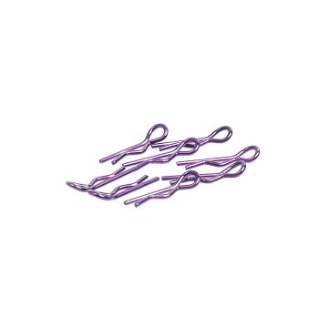 Core RC Small Body Clip 1/10 - Metallic Purple (8) (CR069)