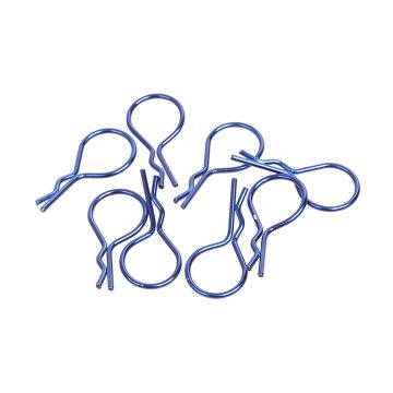 Core RC Big Body Clip 1/10 - Metallic Blue (8) (CR078)