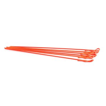 Core RC Extra Long Body Clip 1/10 - Fluorescent Red (6) (CR085)