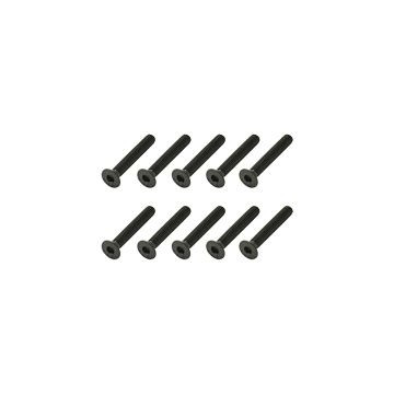 Core RC Steel Csk Hex Screws M3 x 20 pk10 (CR352)