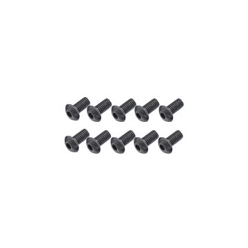 Core RC Steel Button Head Hex Screws M4 x 8 pk10 (CR371)