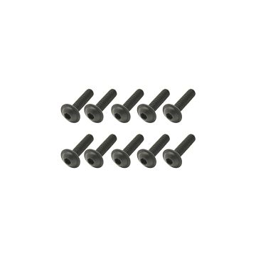 Core RC Steel Fl Caphead Hex Screws M3 x 12 pk10 (CR373)
