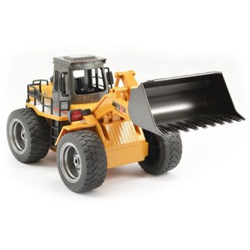 Huina 2.4G 6Ch Rc Bulldozer W/Die Cast Bucket (CY1520)