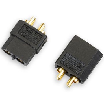 Etronix XT-60 Connector (Male/Female) Black (ET0796BK)