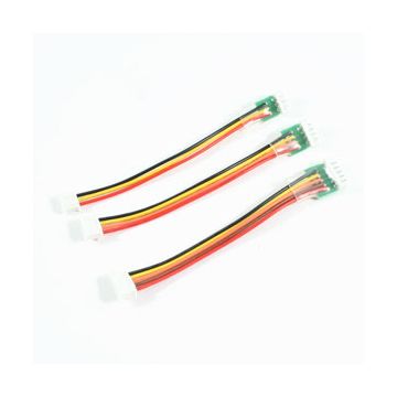 Etronix Female JST Eh/Male JST XH Connector Pack For 2/3/4 Cell (ET0840)