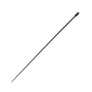 Fastrax Black Antenna Tube W/Tips (FAST103B)