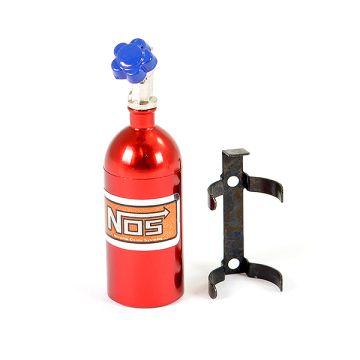 Fastrax Aluminum Nos Nitrous Bottle & Mount - Red (FAST2204R)