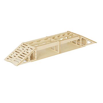 Fastrax Wood Board Climbing Ramp/Tabletop 89X18.2X11Cm (FAST2399-01)