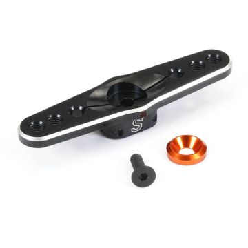 Fastrax 23T Black Aluminium Double Servo Horn (Ko/Sanwa) (FAST315B)