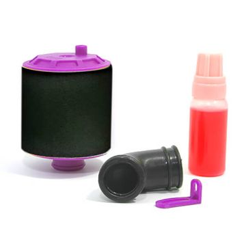 Fastrax 1:10th Air Filter Re-Buildable - Purple (FAST851P)