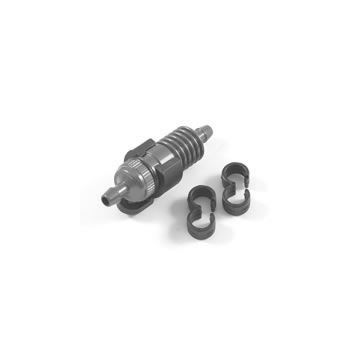Fastrax Grey Fuel Filter W/Mount & Fuel Tube Clips (FAST932G)