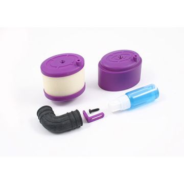 Fastrax Waterproof Air Filter 1:8th W/Air Filter Oil - Purple (FAST93P)