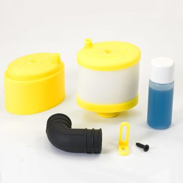 Fastrax Waterproof Air Filter 1:8th W/Air Filter Oil Yellow (FAST93Y)