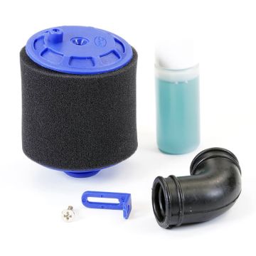 Fastrax 1:8th Air Filter W/Oil Re-Buildable - Blue (FAST960B)