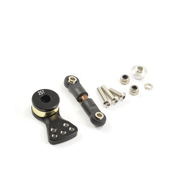 Fastrax Arrma Aluminium Steering Servo Horn - Kraton/Senton/Typhon (FTAR012BK)