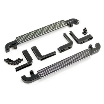 Fastrax TRX-4 Aluminium Side Rock Sliders (2) (FTTX323BK)