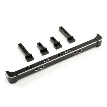 Fastrax TRX-4 Aluminium Rear Bumper Set (FTTX326BK)