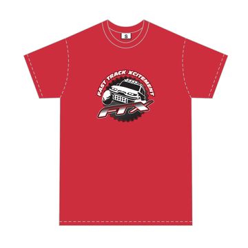 FTX Gear Logo Brand T-Shirt Red - Small (FTX0001S)