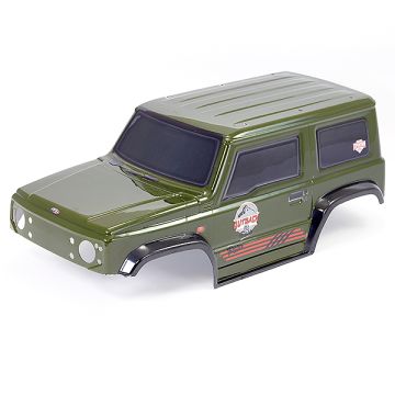 FTX Outback 3 Paso Pvc Painted Body - Green (FTX10044GN)