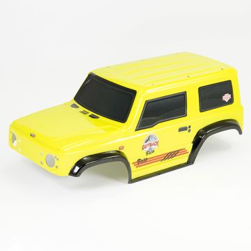 FTX Outback 3 Paso Pvc Painted Body - Yellow (FTX10044Y)