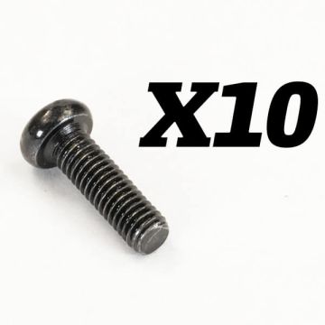 FTX Rokatan Round Head Cross Screw M3X10 (FTX10184)