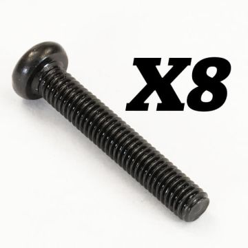 FTX Rokatan Round Head Cross Screw M3X18 (FTX10188)
