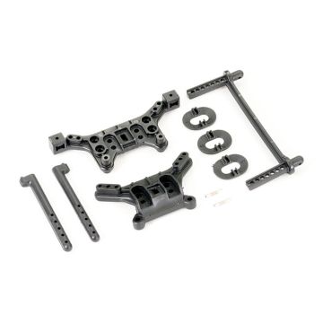FTX Havok Front & Rear Shock Tower, Body Mounts (FTX10602)