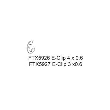 FTX E-Clip 3X0.6mm (FTX5927)