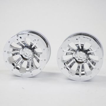 FTX Carnage Wheel 2pcs - Chrome (FTX6315C)