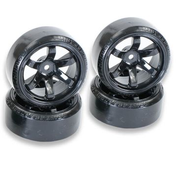FTX Banzai Drift Tyre & Wheel Set (4pcs) (FTX6599)
