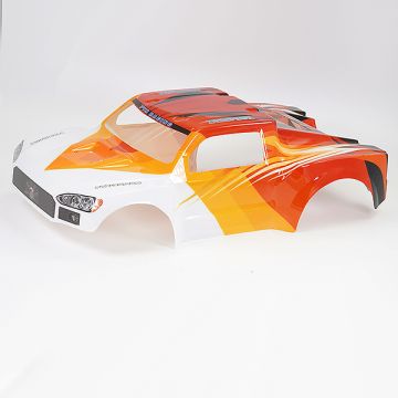 FTX Zorro Brushless Painted Orange/White Bodyshell (FTX6989WO)