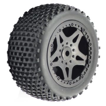 FTX Surge Rear Buggy Mounted Wheels/Tyres (Pr) (FTX7222)