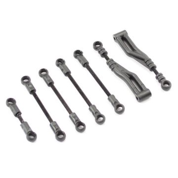 FTX Surge Front Upper, Steerin G, Rr Upper & Servo Link Set (FTX7250)