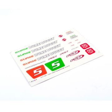 FTX Surge Buggy Decal Sheet (FTX7275B)