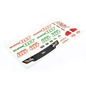 FTX Surge Monster Truck Decal Sheet (FTX7275MT)