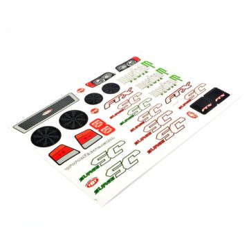 FTX Surge Short Course Decal Sheet (FTX7275SC)