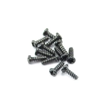 FTX Round Head Screw 3 X 16mm (12) (FTX7291)