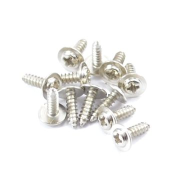 FTX Flange Head Self Tapping Screws 2.3 X 8mm (12) (FTX7299)