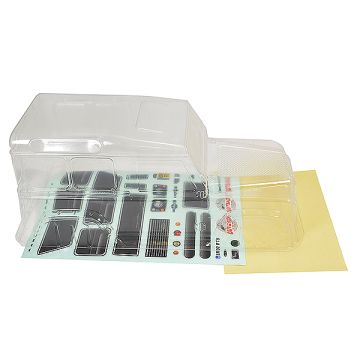 FTX Outback Ranger 2.0 Clear L Exan Bodyshell W/Mask & Decals (FTX8186)