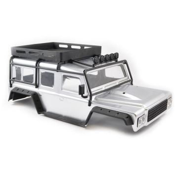 FTX Kanyon Painted Body W/Roll Cage, Spotlights & Tray (FTX8489S)