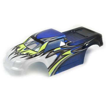 FTX Comet Monster Truck Bodyshell Painted Blue/Yellow (FTX9082BY)